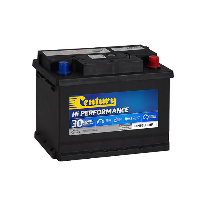 DIN53LH MF Century Hi Performance Battery 500CCA 90RC 55AH