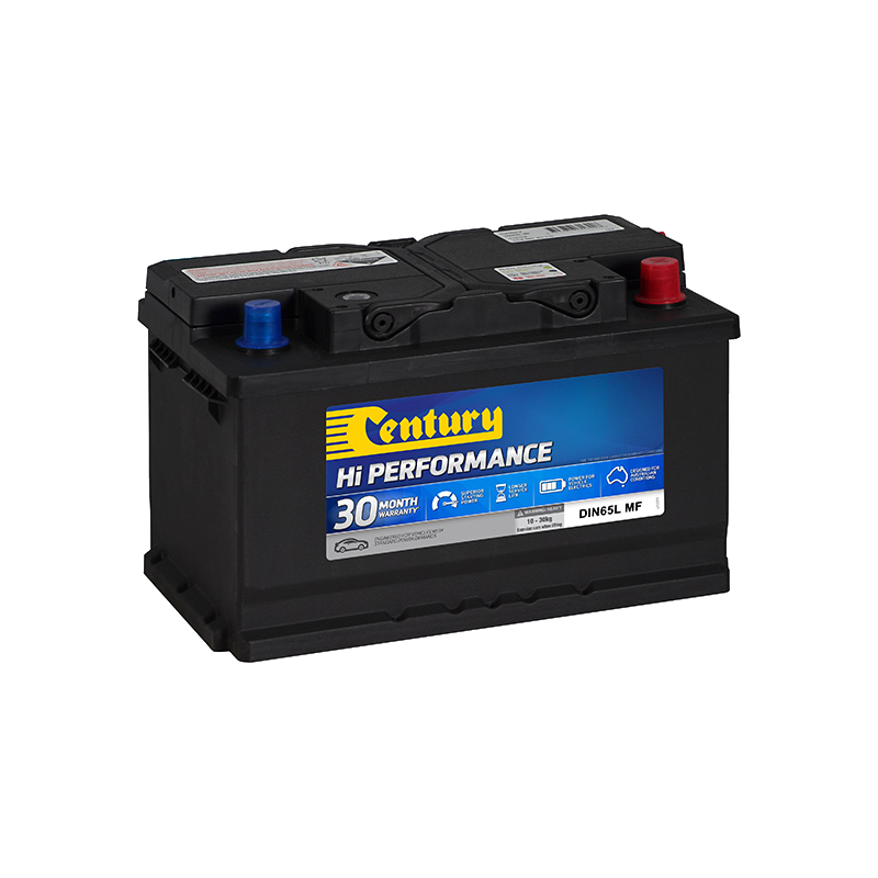 Century Hi Performance Battery DIN65L MF 580CCA 120RC 63AH