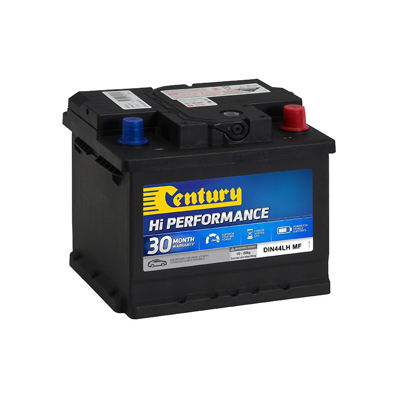 Century Hi Performance Battery DIN44LH MF 420CCA 85RC 50AH