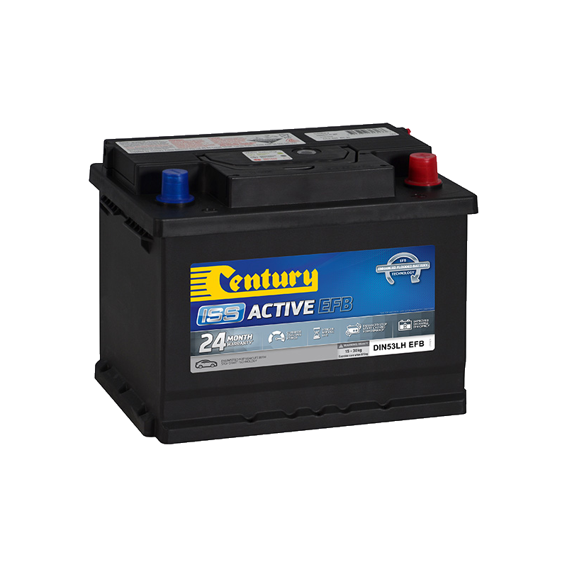 DIN53LH EFB Century ISS Active Battery 560CCA 100RC 60AH