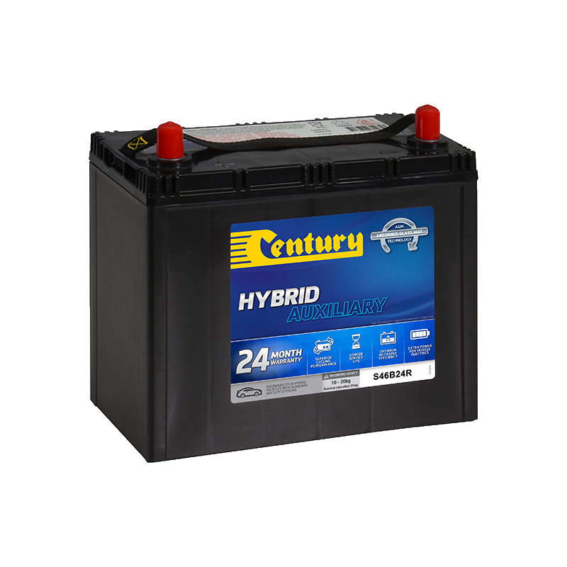 S46B24R Century Hybrid Auxiliary Battery 325CCA 68RC 45AH | PERTH PRO AIUTO