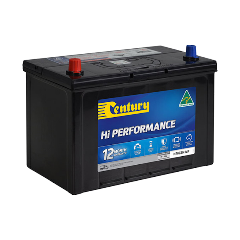 N70ZZH MF Hi Performance Century Battery 780CCA 160RC 90AH