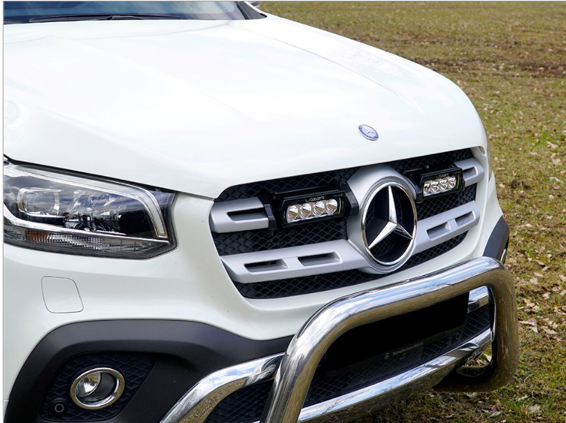 Mercedes Grille Mount