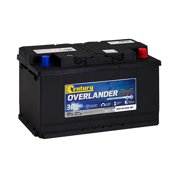 Century DIN75LHHDMF 12V Overlander 4x4 Battery 730CCA