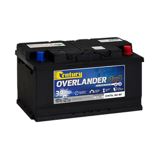 DIN75L HD Century Overlander 4x4 Battery 730CCA 135RC 75AH