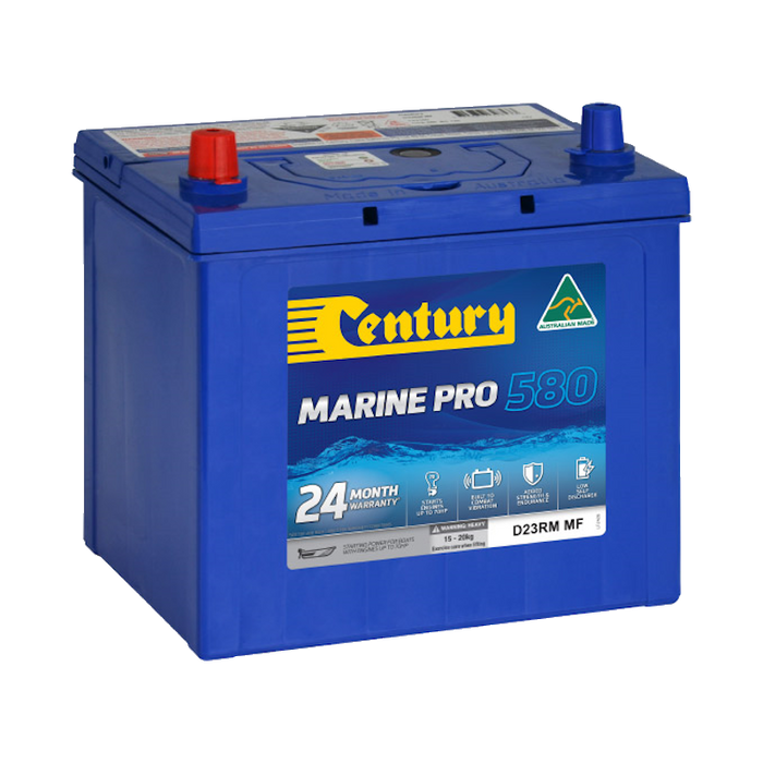 D23RM MF Century Marine Pro 580 Battery 580CCA 120RC 65AH