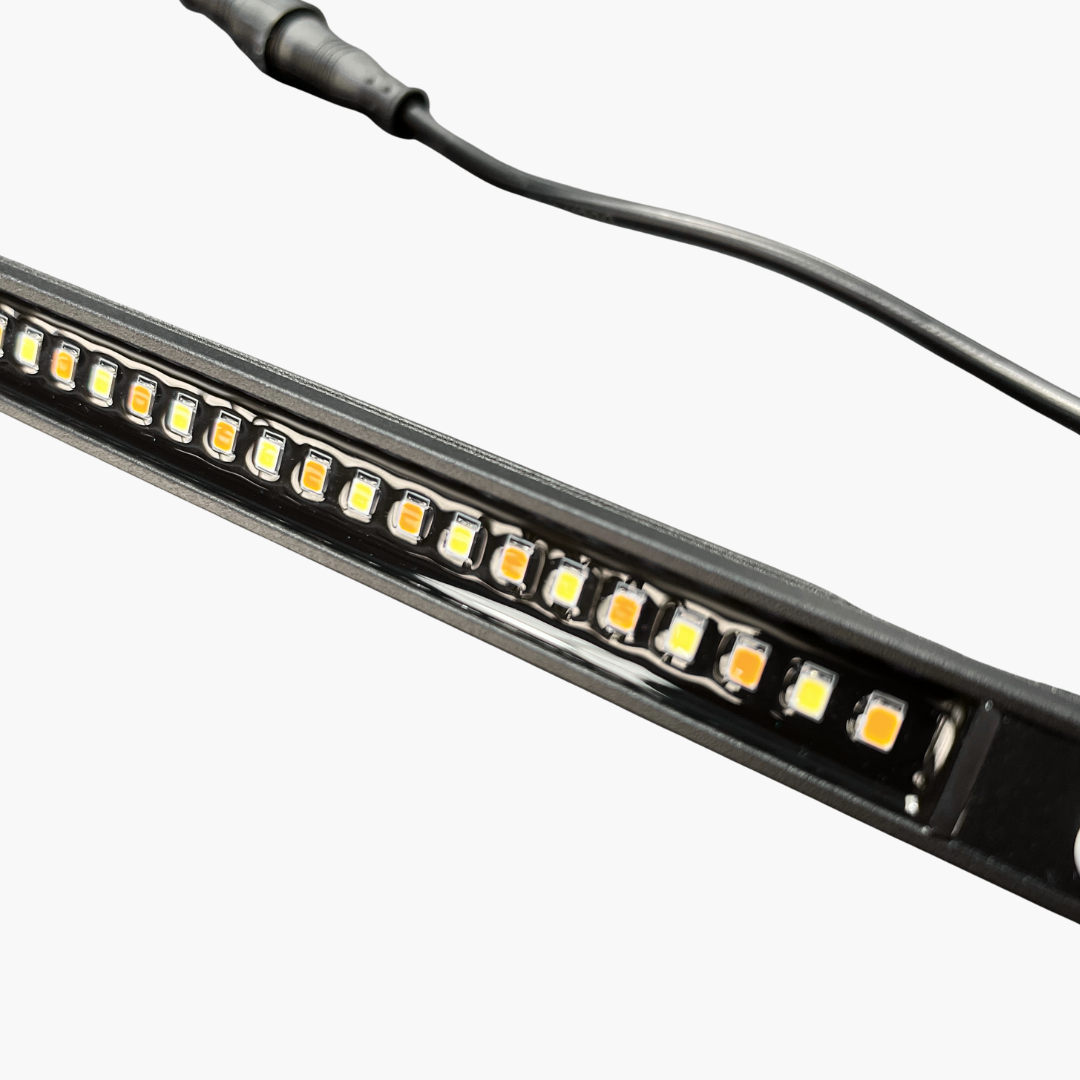 Canopy Door Kit – Central Locking Handles + Amber/White LED Strip Lights