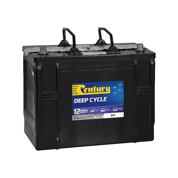 89T Century Deep Cycle Flooded Battery 12V 125AH