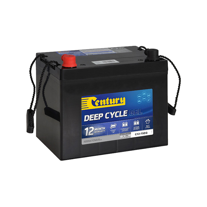 C12-75DG Century Deep Cycle GEL Battery 12V 70AH