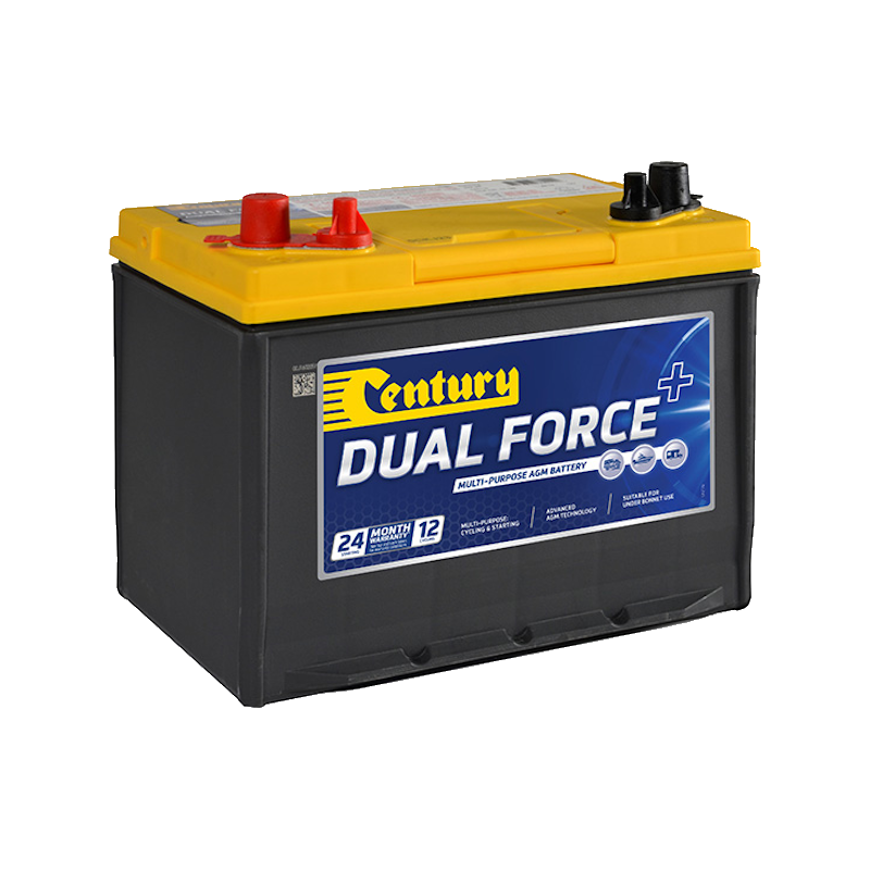 24X MF Century Dual Force+ Battery 12V 730CCA 75AH