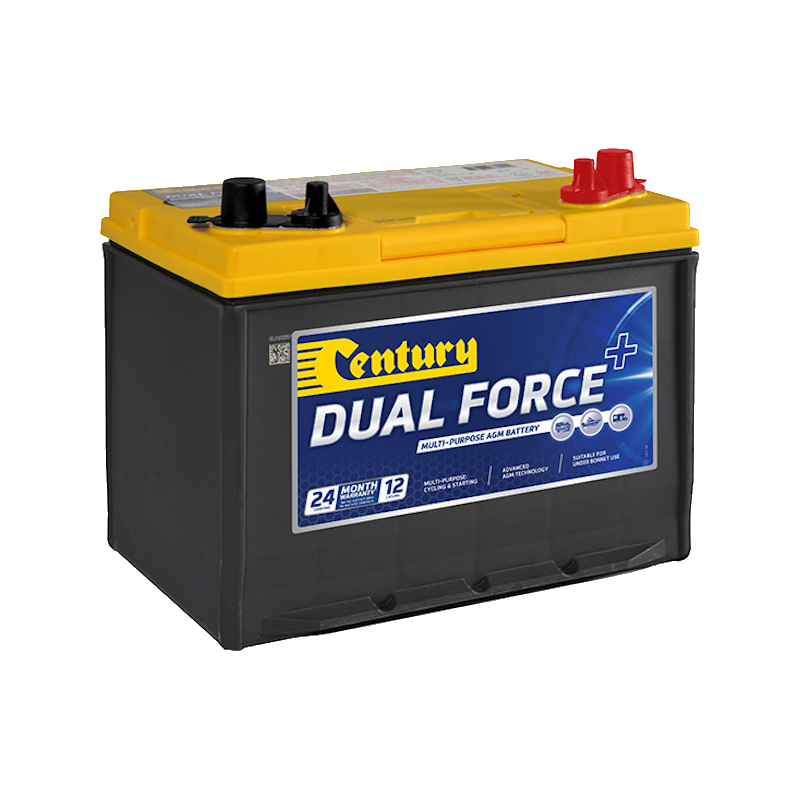 24LX MF Century Dual Force+ Battery  730CCA 140RC 75AH