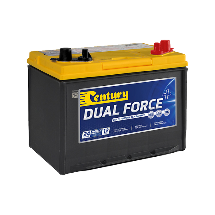 24LX MF Century Dual Force+ Battery  730CCA 140RC 75AH