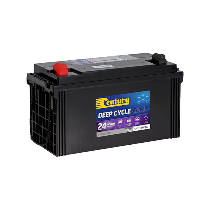 C12-125XDA Century Deep Cycle AGM Battery 12V 125AH