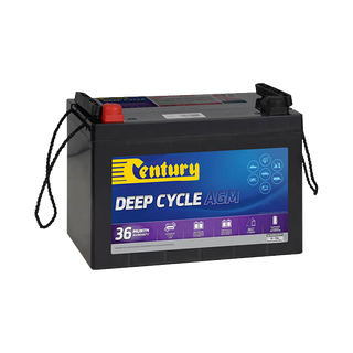 C12-105XDA Century Deep Cycle AGM Battery 12V 105AH