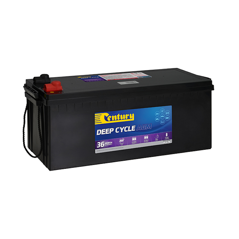 C12-165XDA Century Deep Cycle AGM Battery  12V 165AH