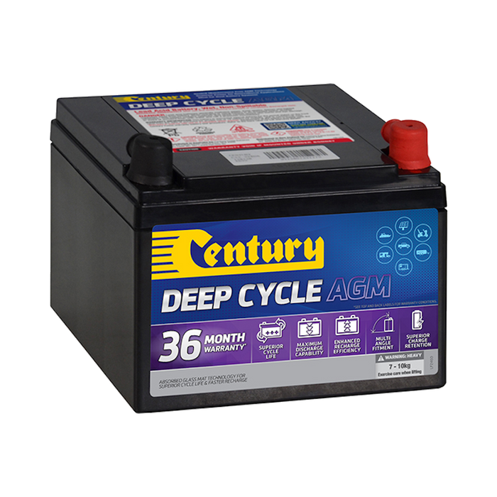 C12-32XDA Century Deep Cycle AGM Battery 12V 32AH