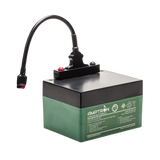 Amptron Lithium Golf Cart 12V 22Ah LiFePO4 Battery and Charger Combo kit