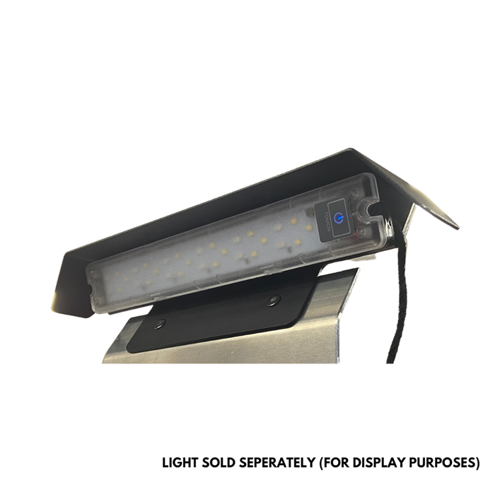 National Luna Light Jayco Exterior Mounting Plate Black
