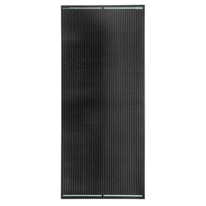200W High Voltage Glass Perc Half Mono-crystalline Solar panel, 35mm Black Aluminium Framed Panel