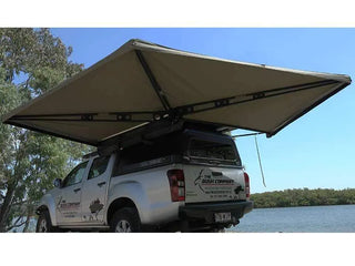Bush Company 270 XT Awning Mk2 passenger side