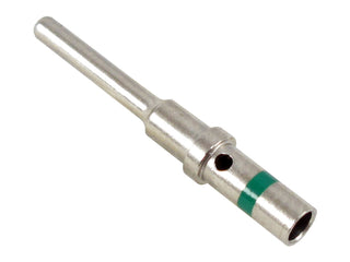 14AWG SOLID PIN NICKEL GREEN BAND SZ16