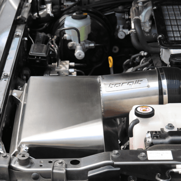 Torqit Stainless Steel Airbox (Matte Black) for Toyota 4.5L 79 Series Landcruiser
