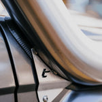 close up of Torqit Stainless Steel Snorkel (Matte Black) for Toyota 76 Series Landcruiser