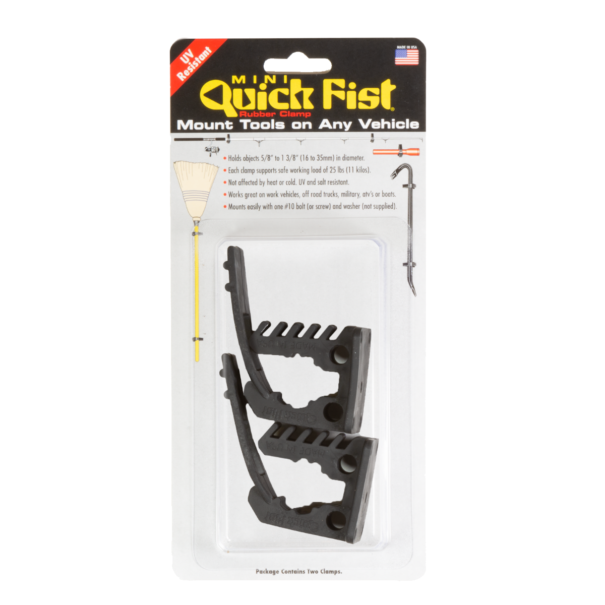 Quick Fist Mini Clamps 16-32mm (2pc)