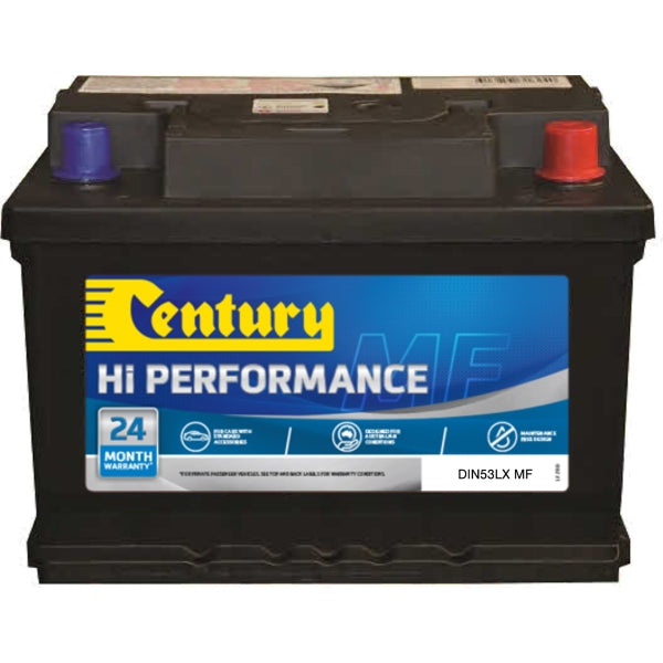 DIN53LX MF Century Hi Performance Battery 600CCA 105RC 60AH - view 4