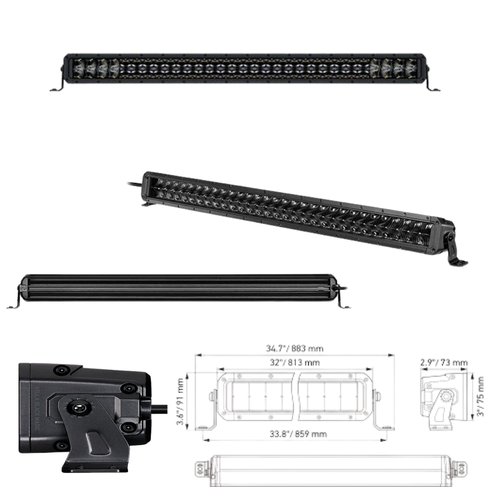 Hella Black Magic Tough Range | LED Light Bars