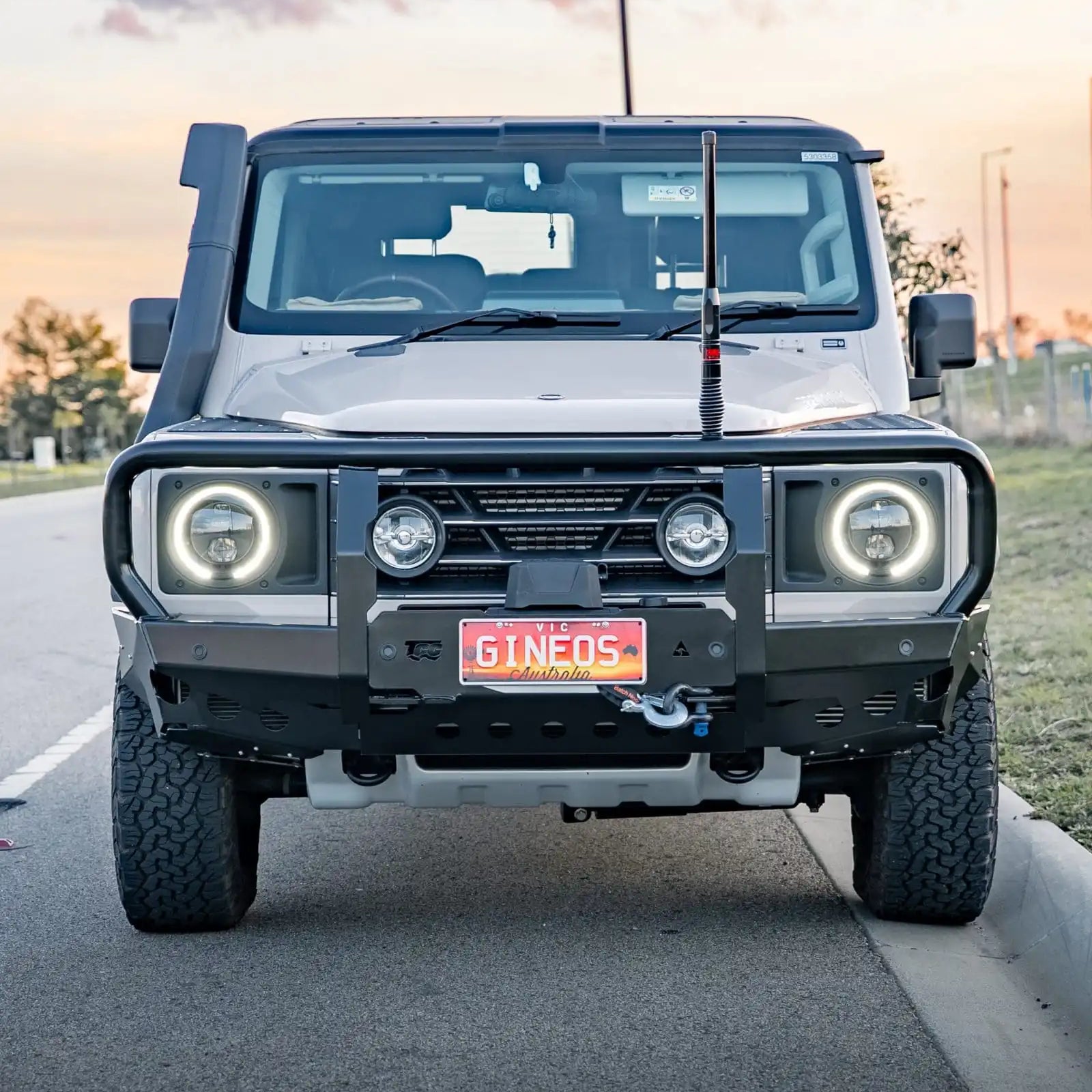 The Cruiser Company Ineos Grenadier Bull Bar