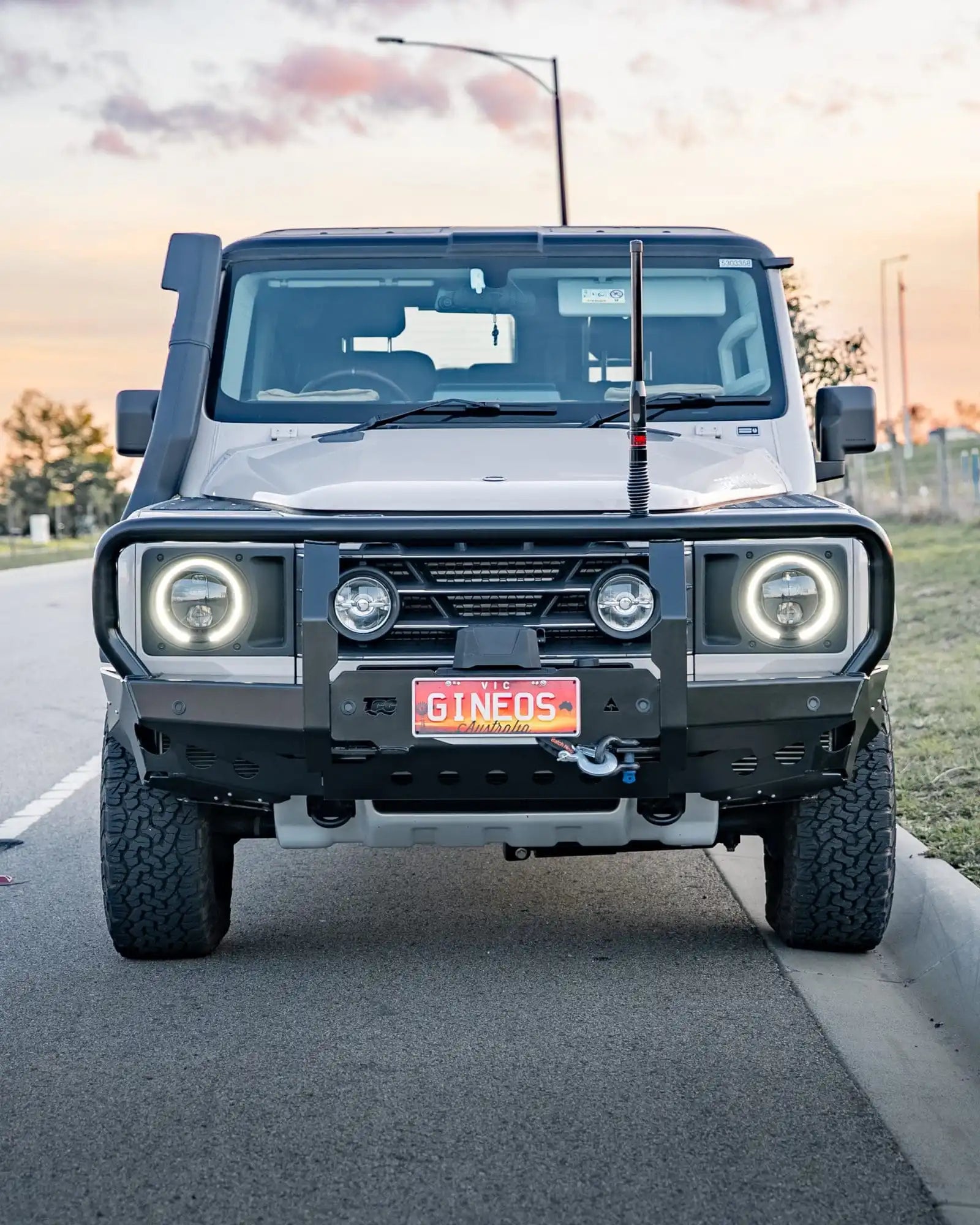 The Cruiser Company Ineos Grenadier Bull Bar