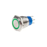 Series of Metal Push Button Switches w/LED On/Off, 19mm 5V
