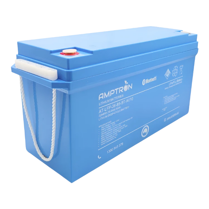 36V 85Ah / 100A Continuous Discharge LiFePO4 Battery