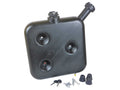 10L Black Wafer Fuel Tank for Diesel Air Heater with Lockable Cap and Gauge