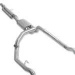 Torqit Single 3.5” Twin 3" Dual Cat Back Exhaust - Silverado 1500 LTZ 01/2020+