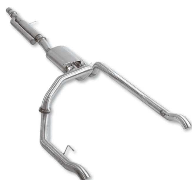 Torqit Single 3.5" - Twin 3" Dual Cat Back Exhaust - Silverado 1500 ZR2 01/2020+