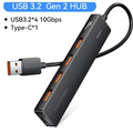 USB Hub — 4 Port USB 3.2 Gen 2 (10Gbps)