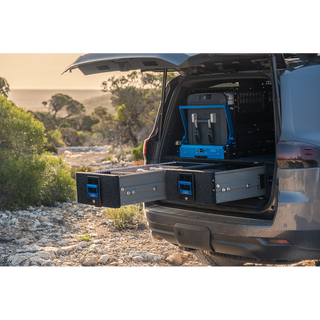 MSA 4x4 TOYOTA LANDCRUISER 300 SERIES COMPLETE DUAL STORAGE DRAWER KIT (2021 - CURRENT)