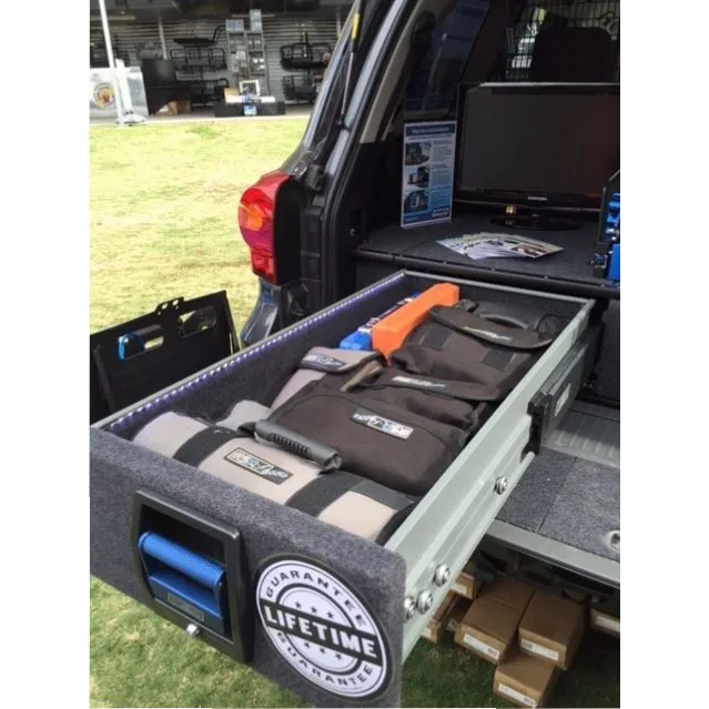 MSA 4x4 TOYOTA LANDCRUISER 300 SERIES COMPLETE DUAL STORAGE DRAWER KIT (2021 - CURRENT)