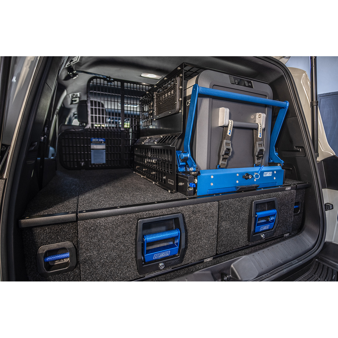 MSA 4x4 TOYOTA LANDCRUISER 300 SERIES COMPLETE DUAL STORAGE DRAWER KIT (2021 - CURRENT)