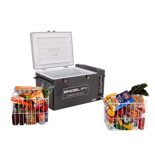 Engel MT-V Series 60 Litre, Gunmetal, 12/24V DC (2.6/1.3A) & 240V AC