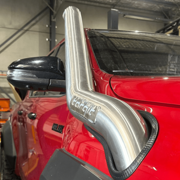 Torqit Stainless Steel Snorkel (Matte Black) for Toyota Hilux N80 2.8L