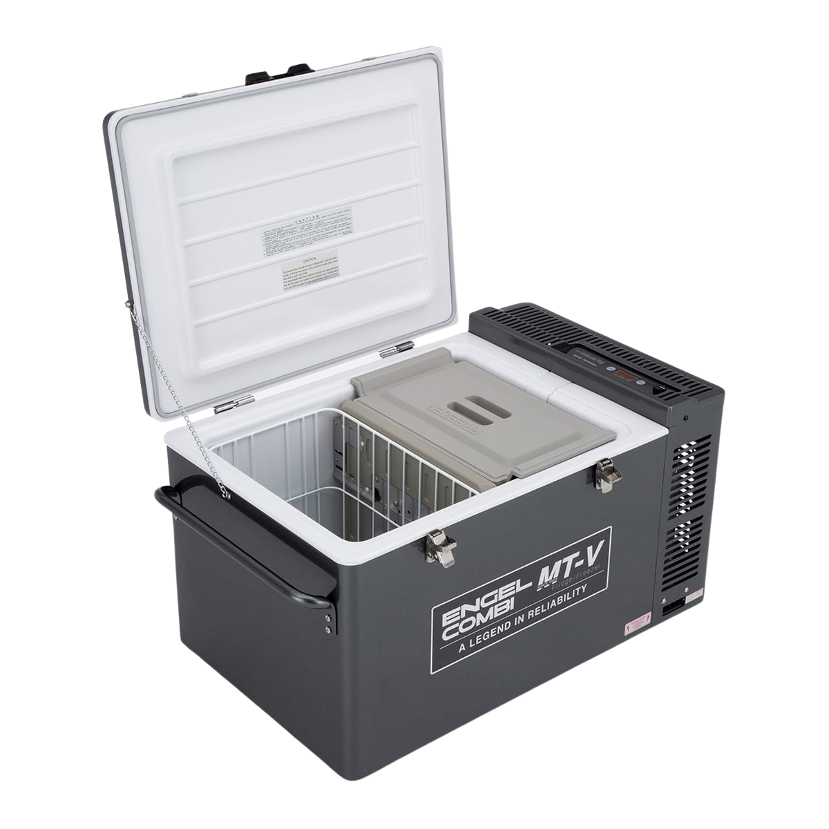 Engel MT-V Combi Series 57 Litre, Gunmetal, 12/24V DC (2.6/1.3A) & 240V AC
