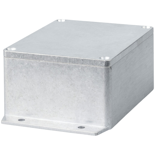 IP65 Sealed Diecast Aluminium Boxes - Flanged