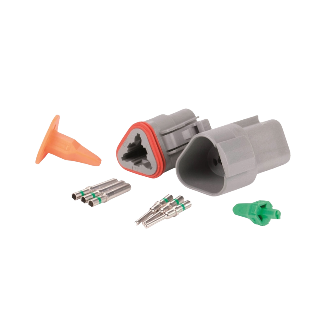 3 Pin Deutsch Plug Connector Complete Kit