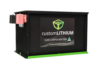 Custom Lithium Aluminium Enclosure 460AH Caravan & RV Lithium Battery