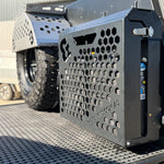 Closed Thorburns Lockable Dual Jerry Can Holder