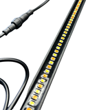 LED strip light for 4x4, RV, and outdoor camping with dual amber and white colors