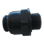 John Guest 12mm 3/8" Straight Adapter Male Plastic